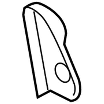 Nissan 87331-1LB0B Finisher-Cushion, Front Seat Inner RH