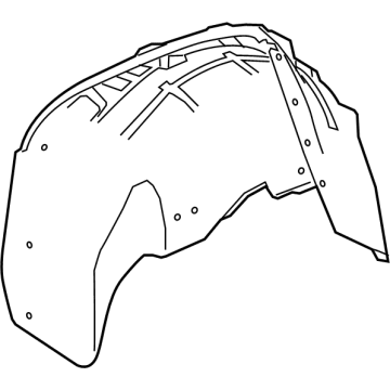 GM 22806444 Wheelhouse Liner