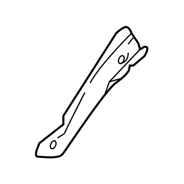 Nissan F3160-5RBMA Bracket-Front Fender Lower, RH