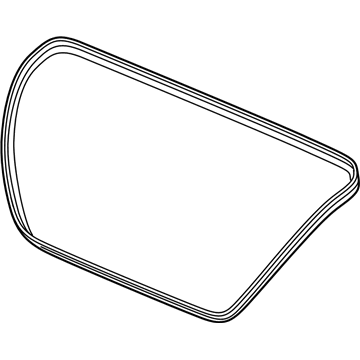 Honda 74865-TBA-A11 Weatherstrip, Trunk Lid