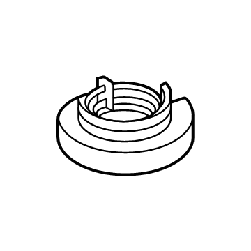 Nissan 55032-6RN0A Seat-Rubber, Rear Spring Lower