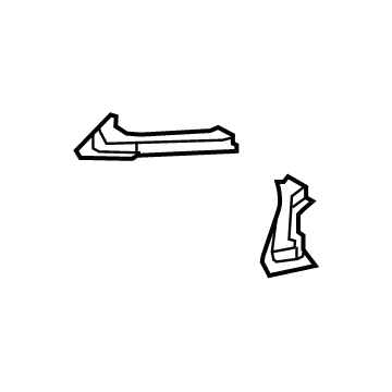 Nissan 510A1-1LA0A Member Complete-Diagonal, LH