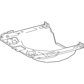 Toyota 58301-02908 Rear Floor Pan