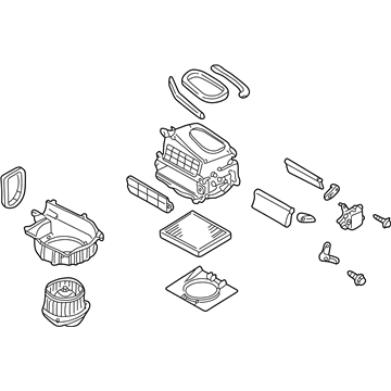 Infiniti 27200-AR200 Blower Assy-Front
