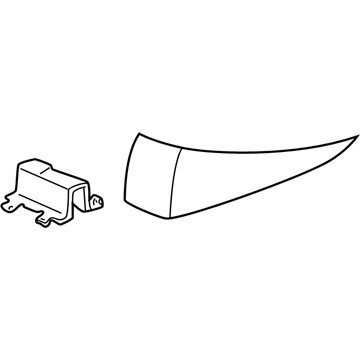 GM 10409034 Console Asm-Front Floor Lower <Use 1C1J*Blue Adr D