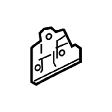 Nissan 63833-JK60A Splash Guard-Front Fender, LH