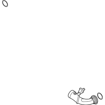 BMW 13-71-7-934-484 AIR INTAKE TUBE