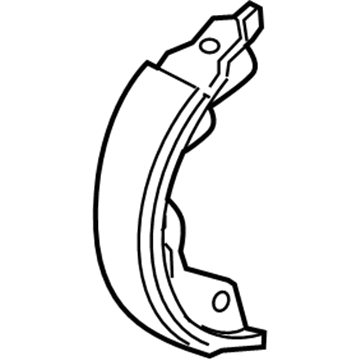 Acura 43153-STX-A01 Shoe A, Parking Brake