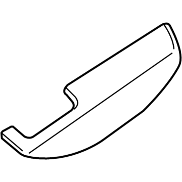 Nissan 82941-EA300 Rear Door Armrest, Left