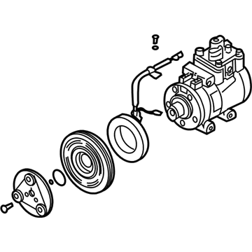 Kia RK30A61450U Reman Compressor Assembly