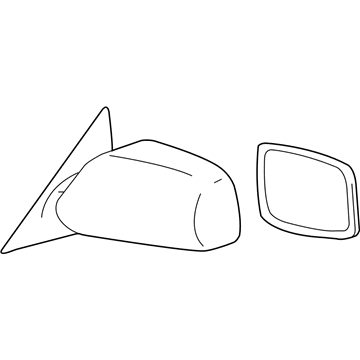 Toyota 87910-33670-E1 Mirror Assembly
