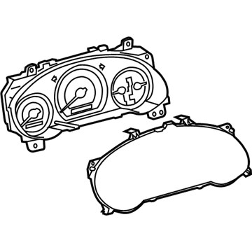 Toyota 83800-08230 Instrument Cluster