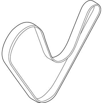 Hyundai 25212-2E830 Ribbed V-Belt