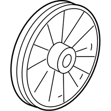 GM 1649668 Pulley