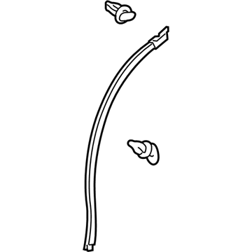 Toyota 67887-0E050 Weatherstrip