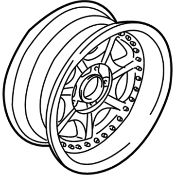 BMW 36-11-1-093-535 Two-Piece Light Alloy Rim