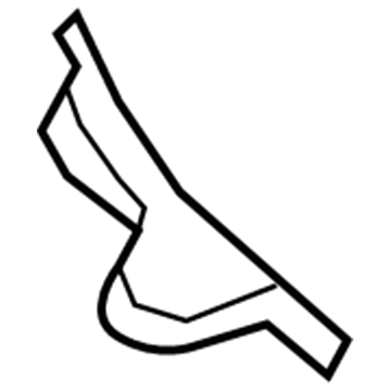 BMW 51-24-7-175-831 Wedging, Rear Lid, Left