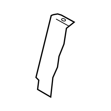 Infiniti 89661-1LK5A Pad Assembly - 3RD Seat Back, LH