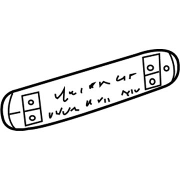 Mopar 5134625AC Air Conditioner And Heater Control