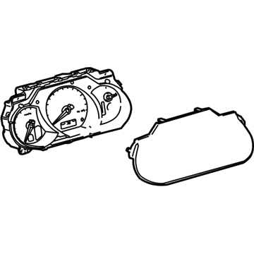 Lexus 83800-48131 Meter Assy, Combination