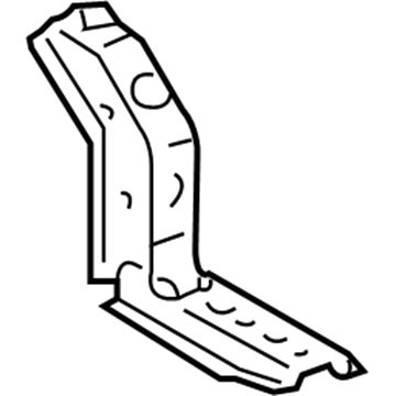 Lexus 51082-60021 Stay Sub-Assy, Side Step, NO.1 LH