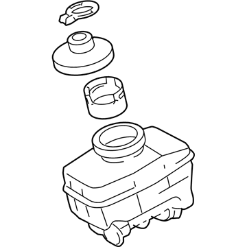 Lexus 47220-30220 Reservoir Assembly,Brake Master Cylinder