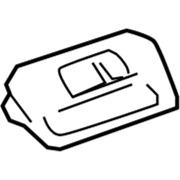 GM 22855648 Handle Asm-Rear Side Door Inside *Cocoa