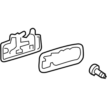 Toyota 69240-02040-D1 Handle, Outside