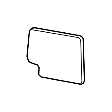 GM 84753945 Mirror Glass