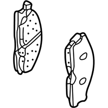 Nissan D1060-8H386 Pad Kit - Disc Brake
