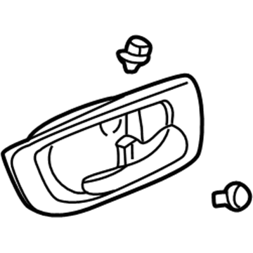 Honda 72660-S84-A01ZA Handle Assembly, Inside (Lapis)