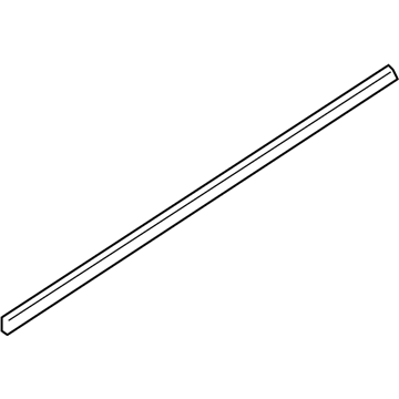 BMW 51-33-7-291-920 Channel Cover, Exterior, Door, Front Right