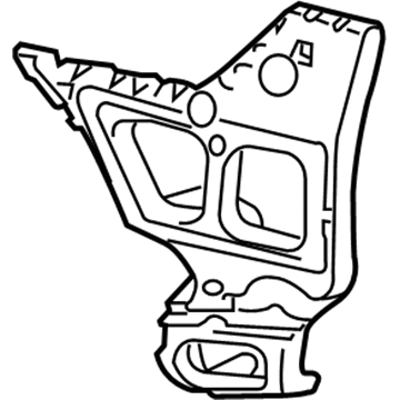 BMW 51-12-7-176-245 Mount, Bumper Rear Left