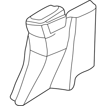 GM 10418408 Panel Asm-Body Lock Pillar Upper Trim <Use 1C4M*Black