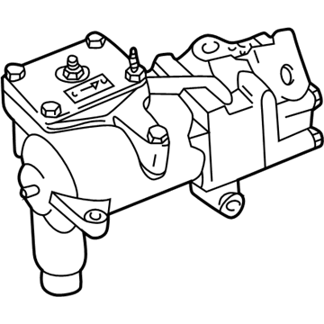 BMW 32-13-1-138-868 Exchange Hydro Steering Gear Servotronic