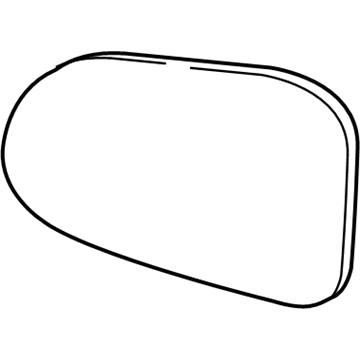 Hyundai 87621-S2060 G/HOLDER Assembly-O/S RR View, RH