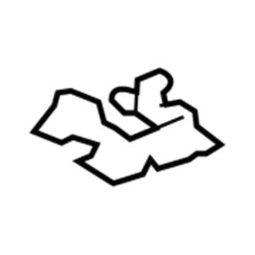 Lexus 58907-60051 Hinge Sub-Assy, Console Compartment Door