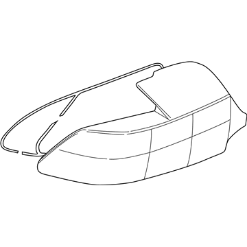 BMW 63-21-8-389-713 Tail Light, Left