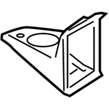 Lexus 51703-60100 Bracket Sub-Assy, Cab Mounting, NO.2, RH