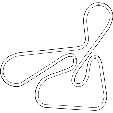 Mopar 4891721AB Belt-SERPENTINE