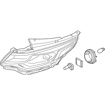 Kia 92101D5500 Pad U