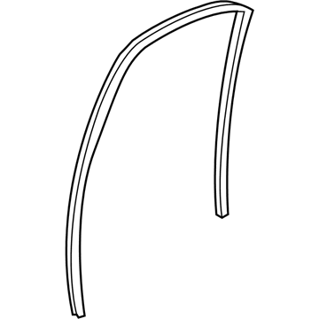 Kia 835403E000 Run-Rear Door, RH