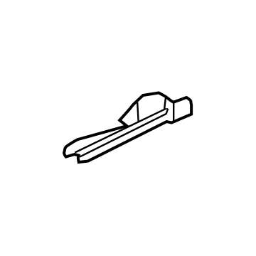 Nissan 87375-5RB0A Finisher-Cushion, Front Seat LH Lower