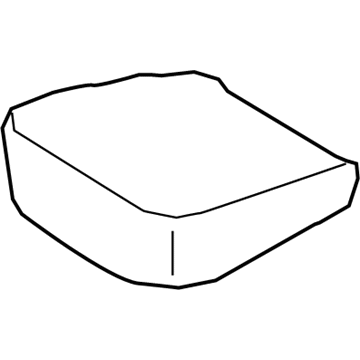 Nissan 87361-EZ00A Pad Assembly-Cushion, Front Sea