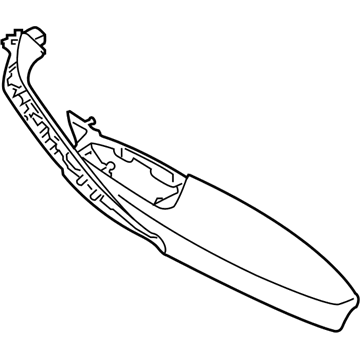 BMW 51-41-7-489-269 ARMREST, FRONT LEFT