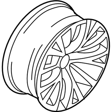 BMW 36-11-6-788-703 Light Alloy Rim