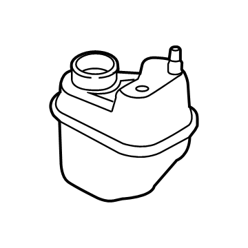 BMW 17-13-8-617-045 Coolant Expansion Tank