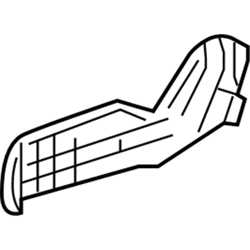 Honda 81615-SHJ-A01ZA Cover, L. Center *G64L* (OLIVE)