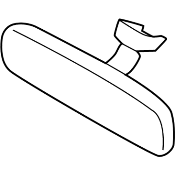 Toyota SU003-08572 Mirror