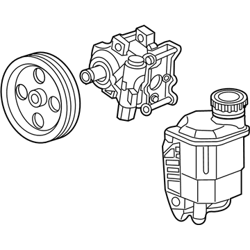 Mopar 52013979AD Power Steering Pump And Pulley